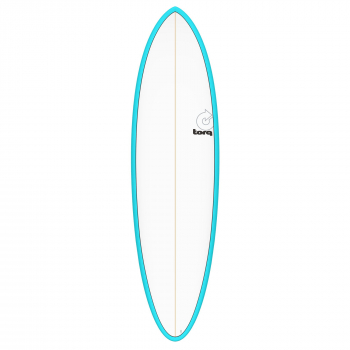 Surfboard TORQ Epoxy TET 6.8 Funboard Blue Pinline