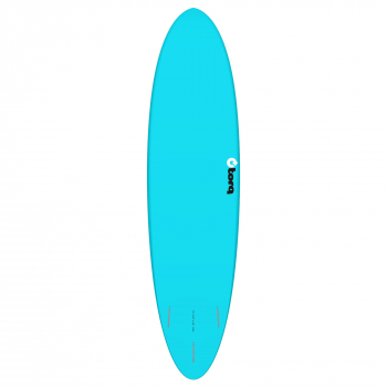 Surfboard TORQ Epoxy TET 7.2 Funboard Blue Pinline