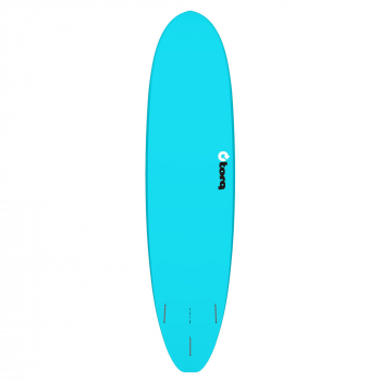 Surfboard TORQ Epoxy TET 7.4 V+ Funboard Blue Pinl