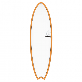 Surfboard TORQ Epoxy TET 5.11 Fish OrangeRail