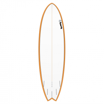 Surfboard TORQ Epoxy TET 6.6 MOD Fish OrangeRail