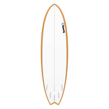 Surfboard TORQ Epoxy TET 6.10 Fish OrangeRail