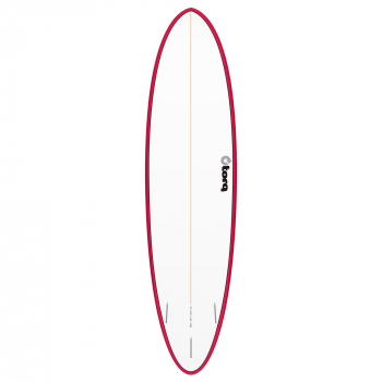 Surfboard TORQ Epoxy TET 7.2 Funboard RedRail