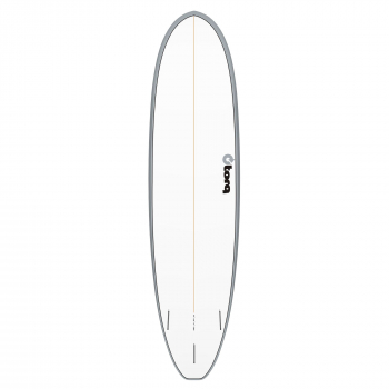 Surfboard TORQ Epoxy TET 7.4 V+ Funboard GrayRail