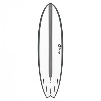 Surfboard TORQ Epoxy TET CS 6.10 Fish Carbon Grau