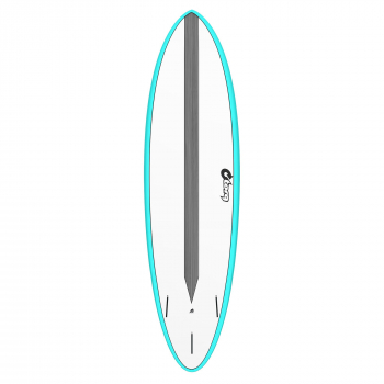 Surfboard TORQ Epoxy TET CS 6.8 Fun Carbon Blue