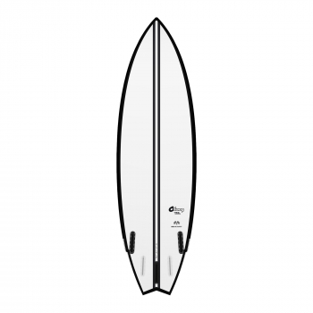 Surfboard TORQ TEC Go-Kart 5.10 Rail Black