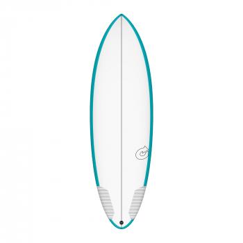 Surfboard TORQ TEC Multiplier 6.2 Rail Teal