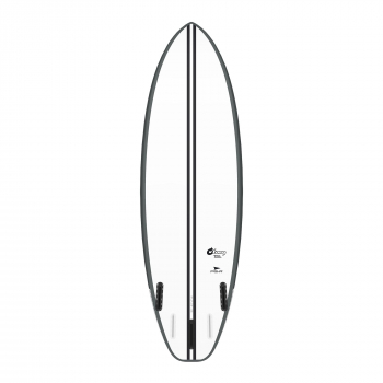 Surfboard TORQ TEC PG-R 5.10 Rail Gray