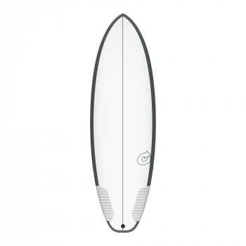 Surfboard TORQ TEC PG-R 5.10 Rail Gray