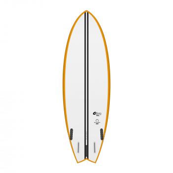 Surfboard TORQ TEC Summer Fish 5.8 Rail Orange