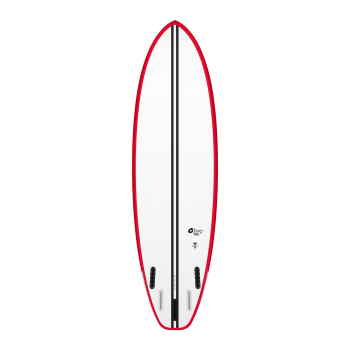 Surfboard TORQ TEC BigBoy23  6.10 Rail Red