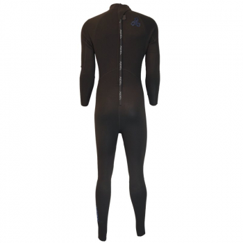 Xcel Axis OS All Nylon 3/2mm Backzip Männer Schwarz Rueckansicht