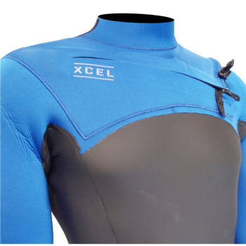 Xcel Axis X X2 Neoprenanzug 5/4mm Frontzip Männer Graphite Detailansicht