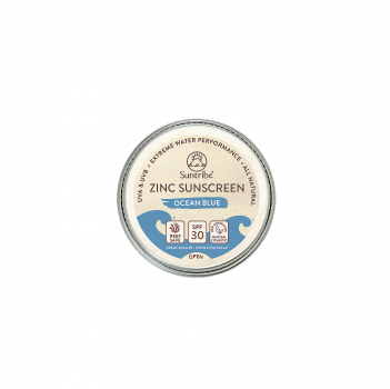 Suntribe All Natural Face & Sport Zinc Sunscreen SPF 30 10g OCEAN BLUE