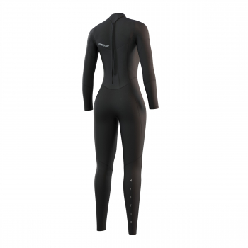 Mystic Traje de buceo Star 5/3mm Cremallera dorsal Mujer Negro