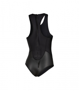 Mystic Diva Capsleeve Super Shorty Wetsuit 2/2 Backzip Black Series Mujer Negro