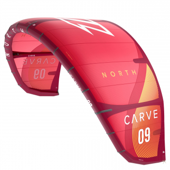 North KB Carve Cometa Rojo Atardecer