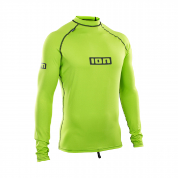 ION Promo Rashguard long sleeve men lime green