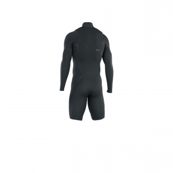 ION Element wetsuit shorty long sleeve 2/2 mm front zip men black