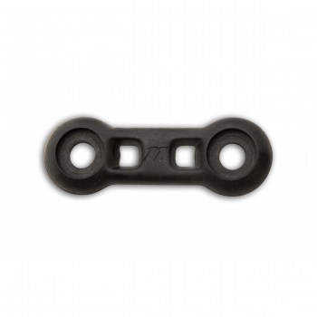 North KB Twintip Fin washers, set of 20 Black Sand OneSize