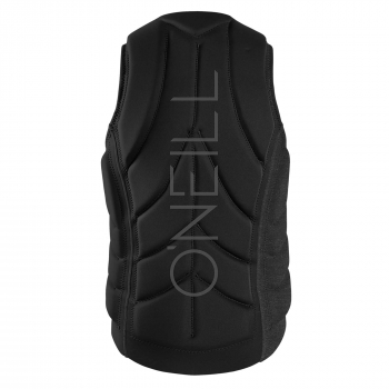 O'Neill Slasher Comp Gilet de protection contre les chocs Front-Zip Hommes Acidwash/Black