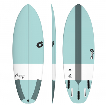 Surfboard TORQ Epoxy TEC Summer 5 5.8 verde mare