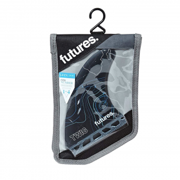 FUTURES Quad Thruster 5 Fin Set Twiggy en fibre de verre