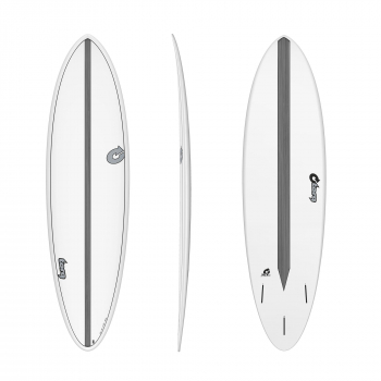 Surfboard TORQ Epoxy TET CS 6.8 Funboard Carbon