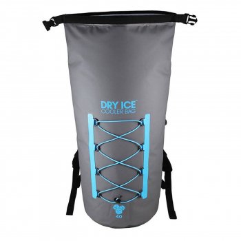 Dry Ice Cooler Mochila Bolsa Nevera 40 Litros Gris