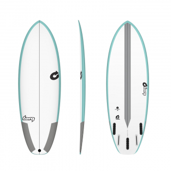 Surfboard TORQ Epoxy TEC Summer 5 5.8 Rail Green