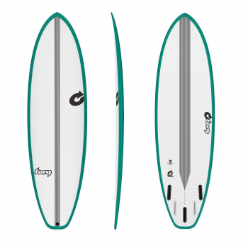 Planche de surf TORQ Epoxy TEC BigBoy23 6.6 Rail vert