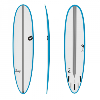Surfboard TORQ Epoxy TEC M2 6.6 Rail Azul