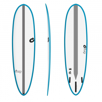 Surfboard TORQ Epoxy TEC M2 XL 7.0 Rail Blue