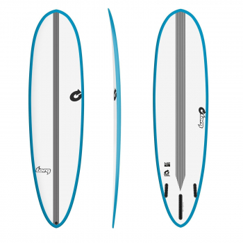 Surfboard TORQ Epoxy TEC M2 XL 8.0 Rail Blu