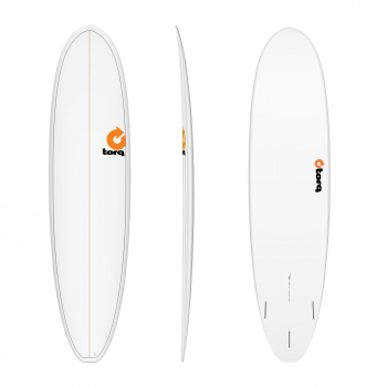 Surfboard TORQ Epoxy TET 7.8 V+ Funboard Pinlines