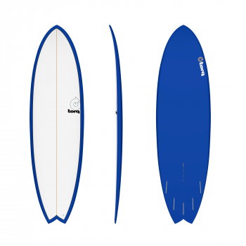 Tabla de surf TORQ Epoxy TET 6.3 MOD Fish Navy Pinl