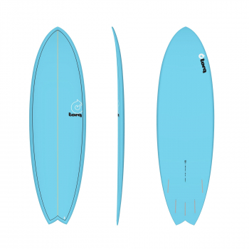 Surfboard TORQ Epoxy TET 5.11 MOD Fish Azul