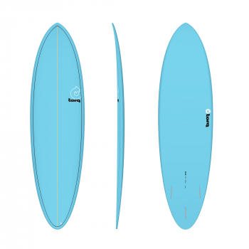 Surfboard TORQ Epoxy TET 6.8 Funboard Blu