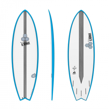 Planche de surf CHANNEL ISLANDS X-lite Pod Mod 5.6 bleue