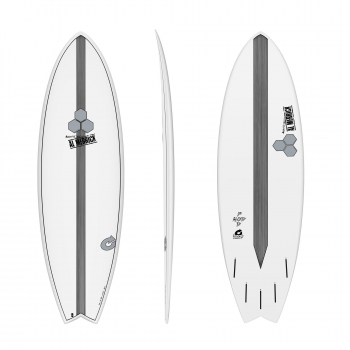 Planche de surf CHANNEL ISLANDS X-lite Pod Mod 5.10 blanc