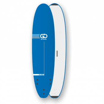 GO Softboard School Surfboard 8.0 wide body Blu