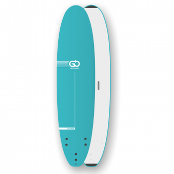 GO Softboard School Surfboard 10.0 wide body Grün