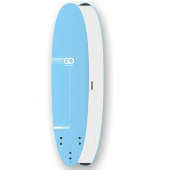 GO Softboard School Surfboard 11.0 wide body bleu