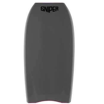 SNIPER Bodyboard Unidad PE 40 Rojo Plata