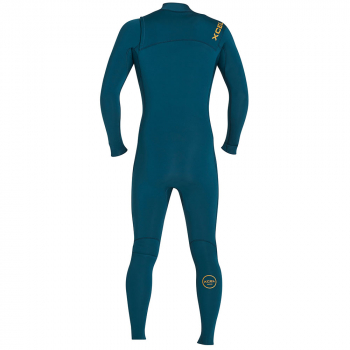 Xcel Axis Comp X2 4/3mm Wetsuit Front-Zip Men Ink Blue 2018 Backview