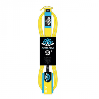 ARIINUI SUP straight Leash 9.0 stand up jaune