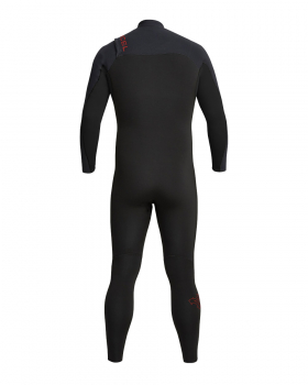 Xcel Traje de neopreno Phoenix X2 4/3mm Cremallera frontal Hombre Negro