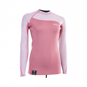 ION Neo Top Langarm 2/2mm Frauen dirty rose