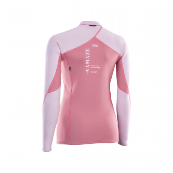 ION Neo Top Manga Larga 2/2mm Mujer sucio rosa